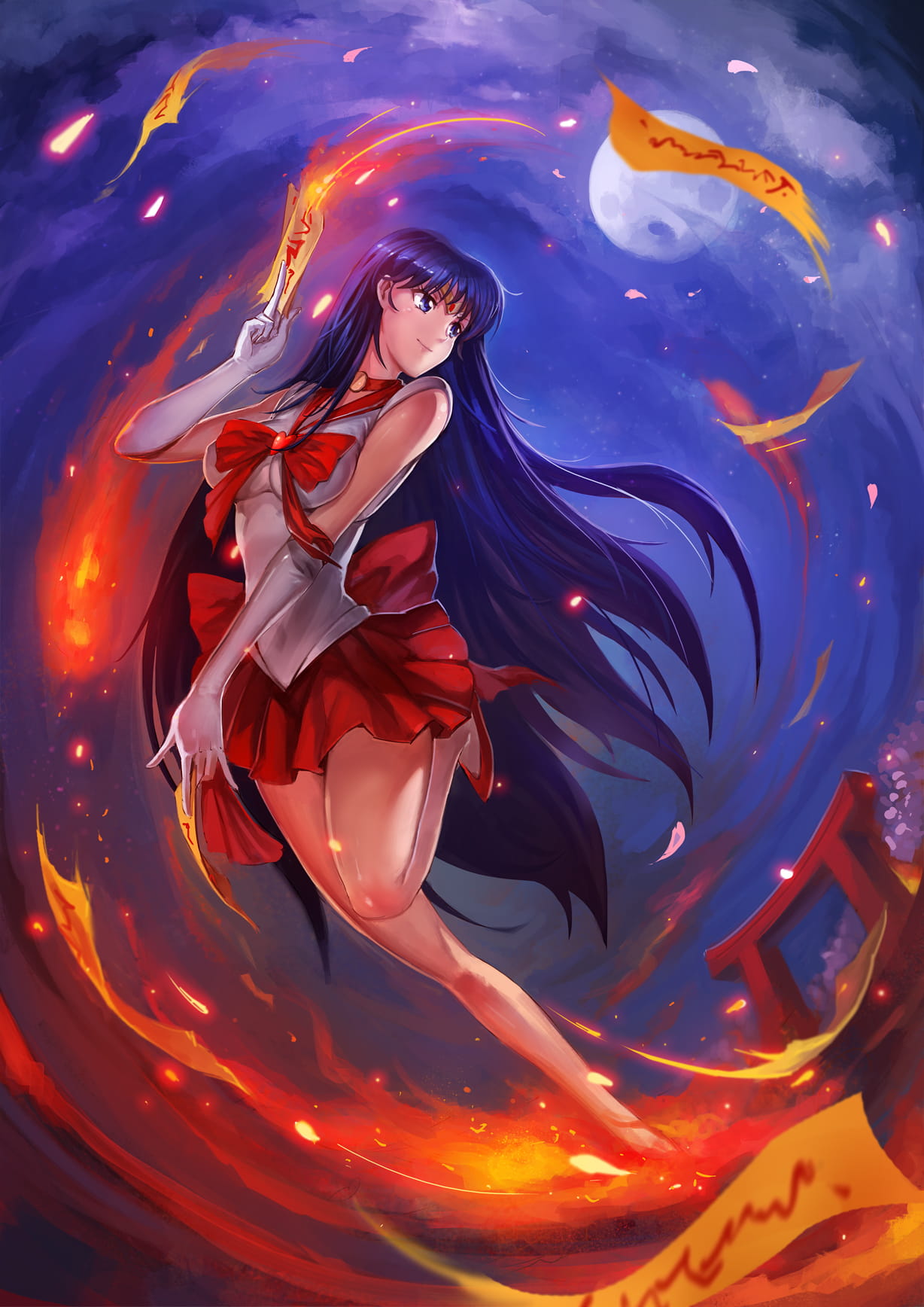 火女,萌图,P站,少女