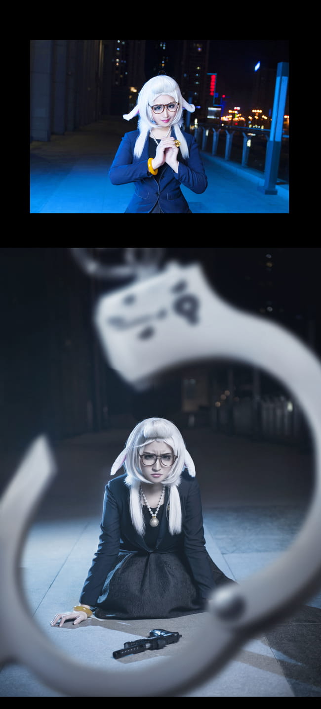 疯狂动物城,羊秘书,cosplay,
