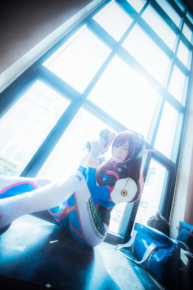 守望先锋,dva,cosplay,