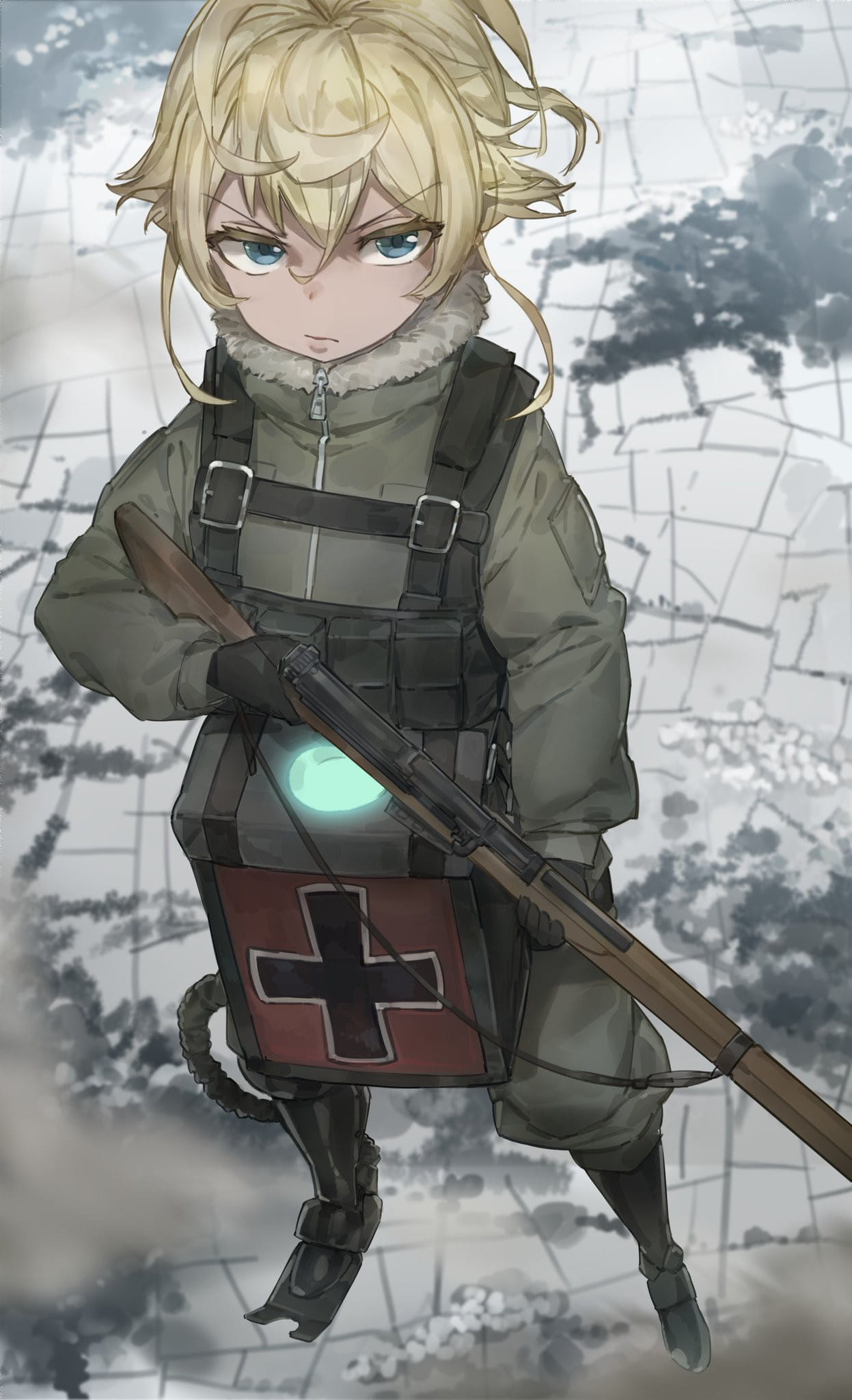 幼女战记,谭雅,手机壁纸,下载