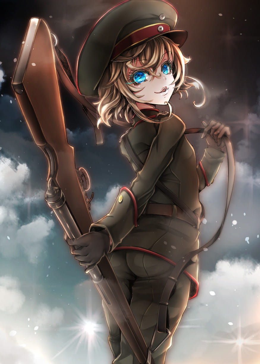 幼女战记,谭雅,手机壁纸,下载