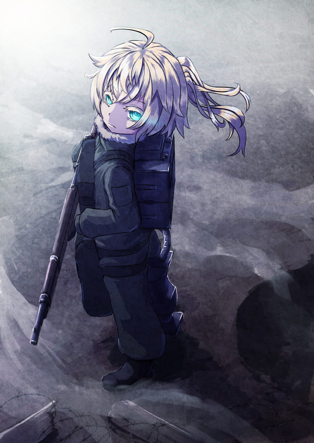 幼女战记,谭雅,手机壁纸,下载