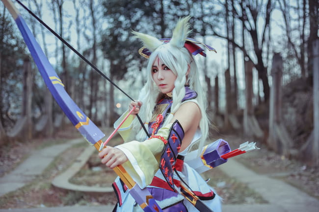 阴阳师,白狼,cos