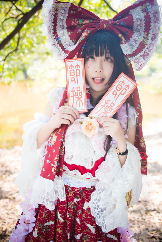 博丽灵梦,东方幻想乡,cosplay
