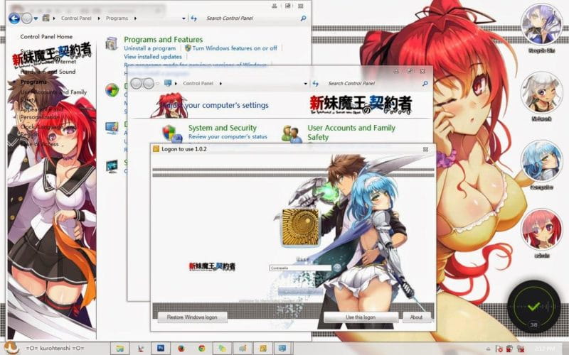 新妹魔王契约者,win7主题,下载
