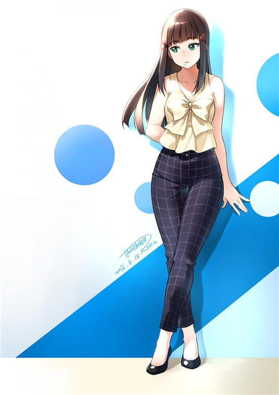少腿少女,动漫本子,长腿少女手机壁纸