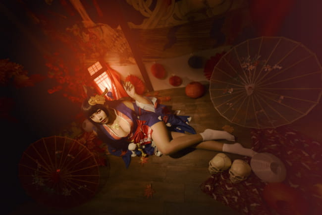 阴阳师cos,红叶女鬼cos,抖M樂蒂