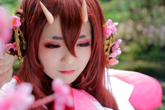 阴阳师手游 樱花妖X桃花妖 剧情COS