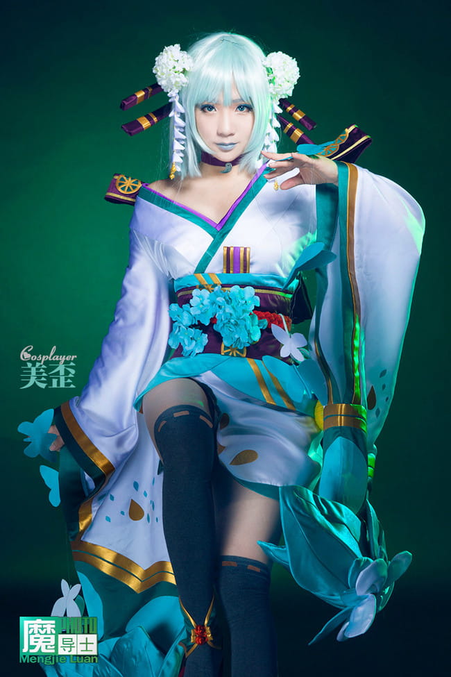 阴阳师手游 青行灯 COS 妖怪式神 福利
