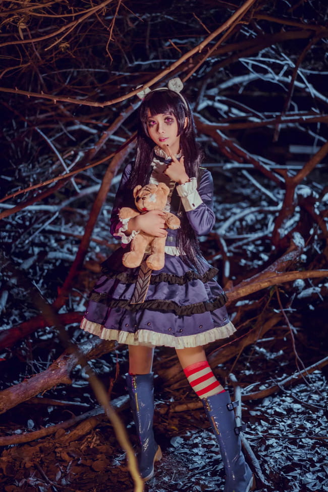 英雄联盟LOL 黑暗之女·安妮 COS 哥特萝莉