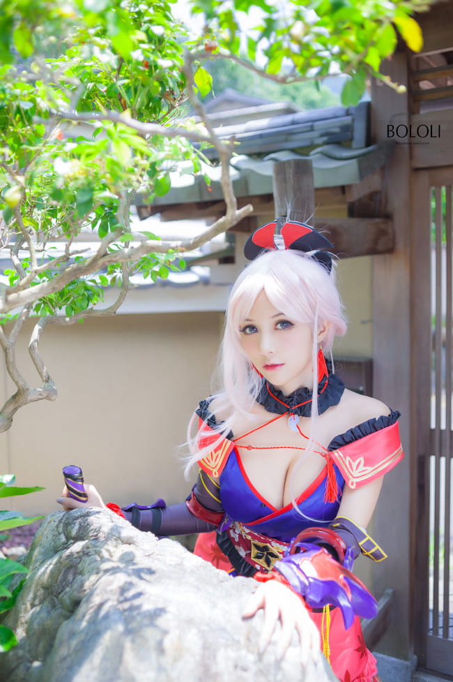 FGO Saber 宫本武藏 COS 二天一流