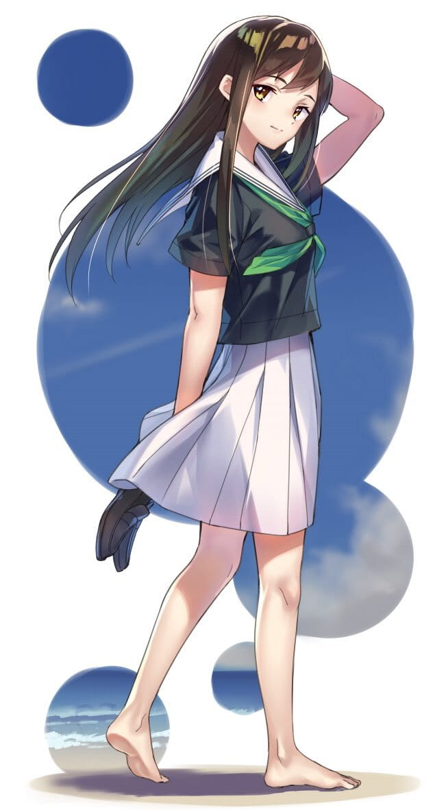 动漫本子,动漫裸足少女,足控福利