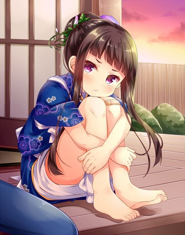 动漫本子,动漫和服少女,夏日祭
