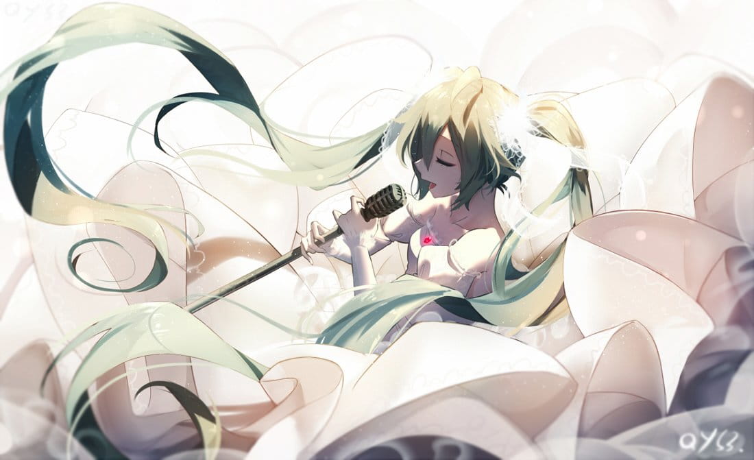 动漫壁纸,初音未来壁纸,初音未来本子