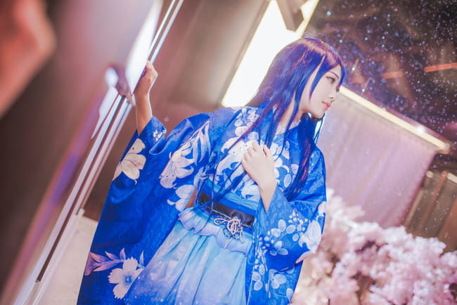 园田海未cos,Lovelive！,-浅浅浅浅浅兮凝-