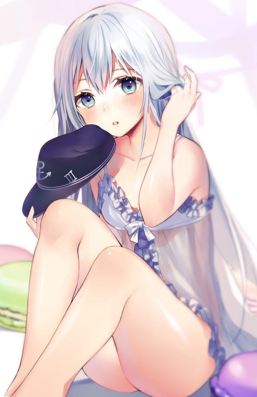 银发少女壁纸,动漫壁纸,动漫本子