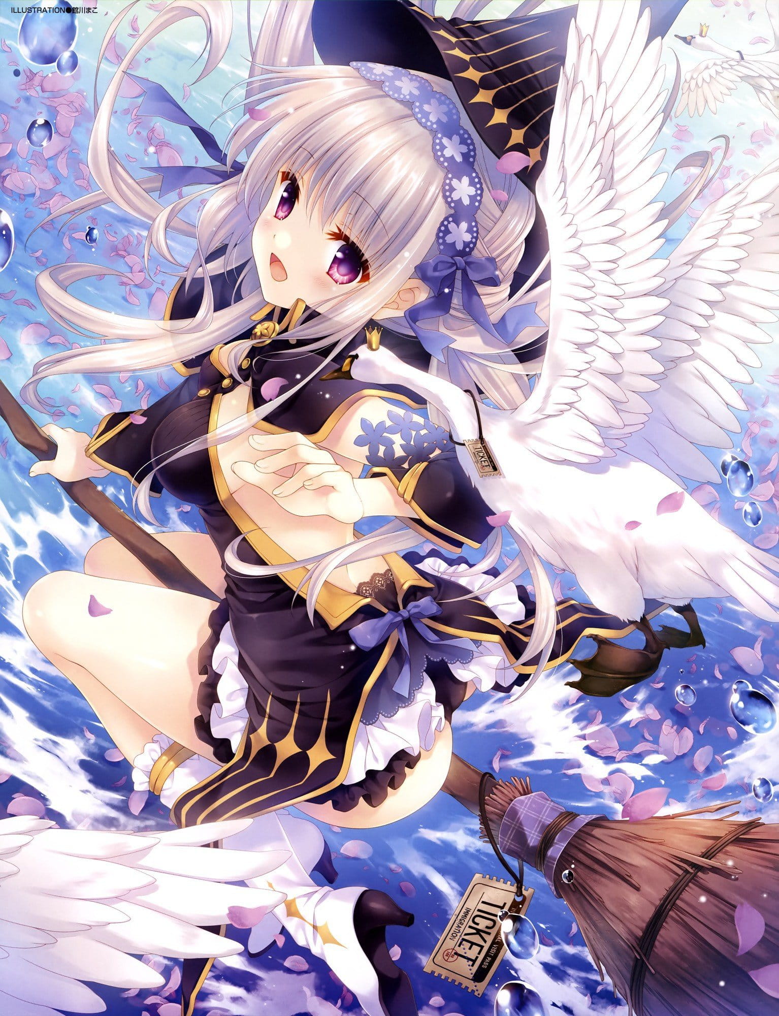 银发少女壁纸,动漫壁纸,动漫本子