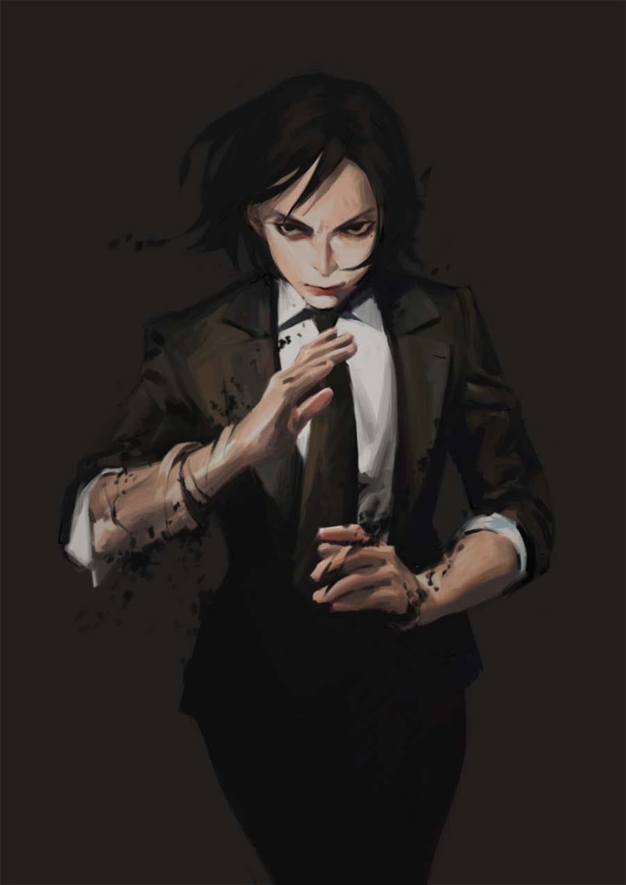 亚人 精美手机壁纸合集 高清壁纸 美图 黑色幽灵