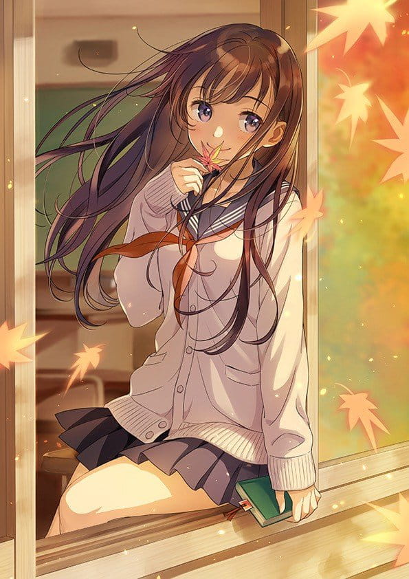 动漫少女壁纸,福利本子,动漫美图1080