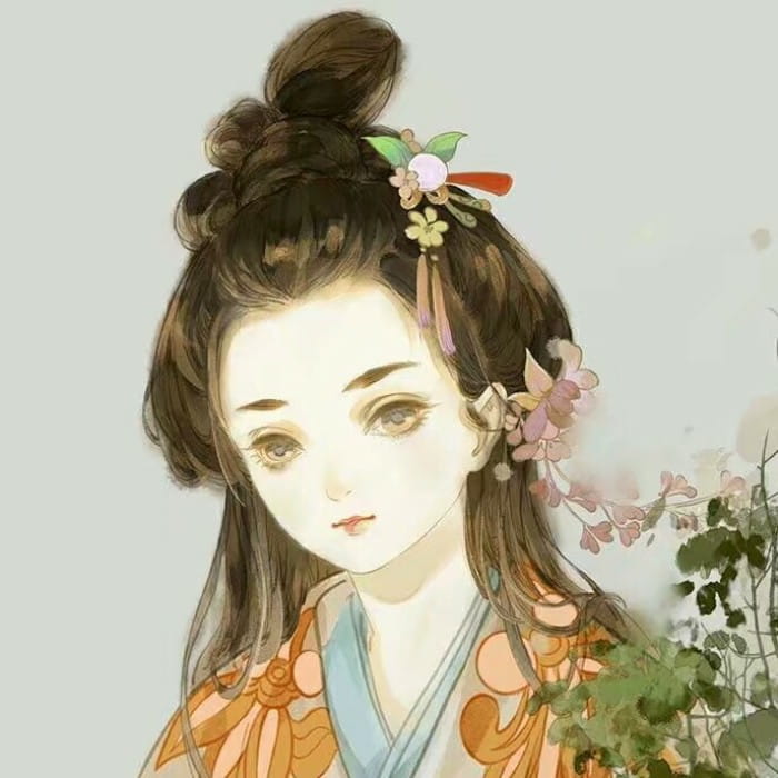 韶华白首不过浮生一阙 古风女子头像