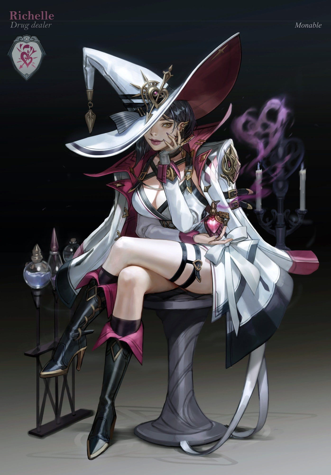 魔法娘美少女,二次元魔法少女,动漫魔法少女