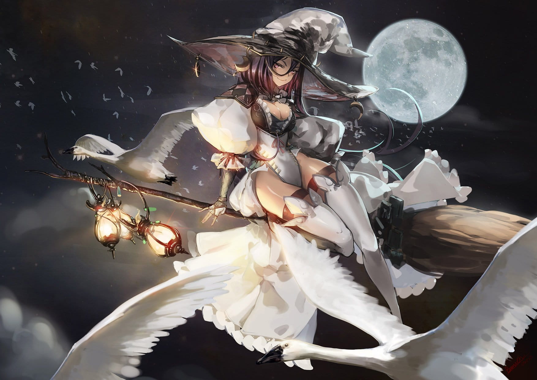 魔法娘美少女,二次元魔法少女,动漫魔法少女
