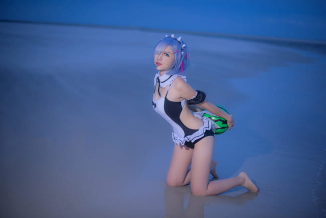 Re:从零开始的异世界生活 泳装蕾姆 COS