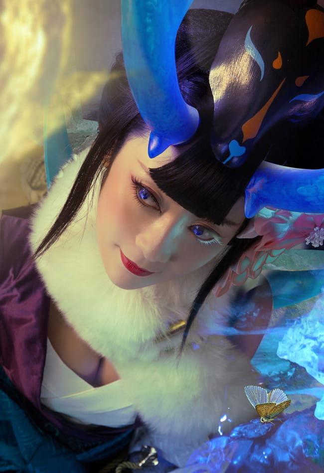 阴阳师手游,阎魔cos, coserK