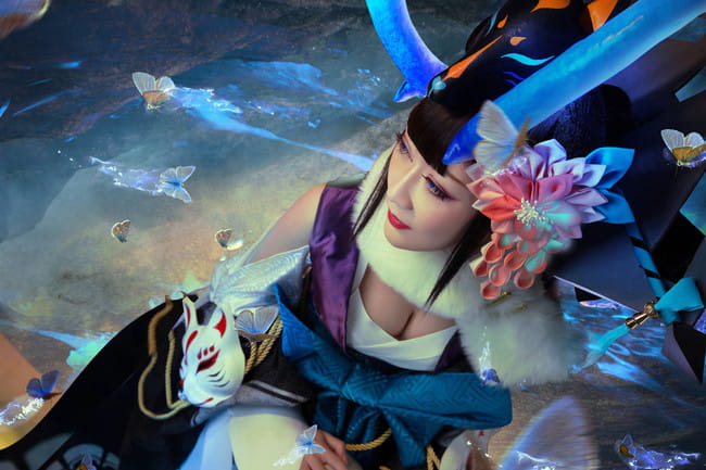 阴阳师手游,阎魔cos, coserK