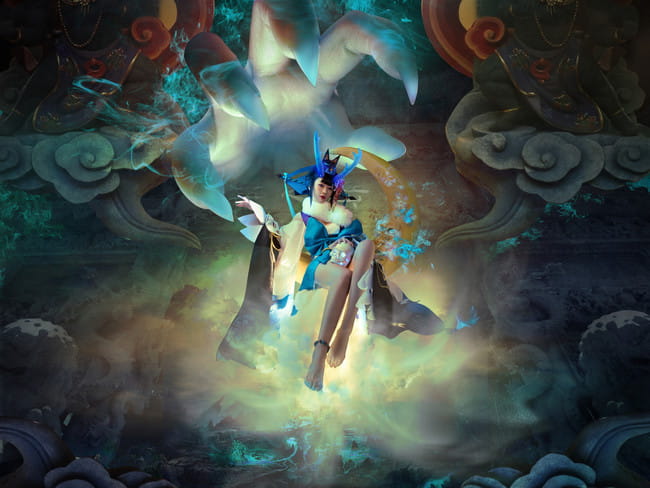 阴阳师手游,阎魔cos, coserK