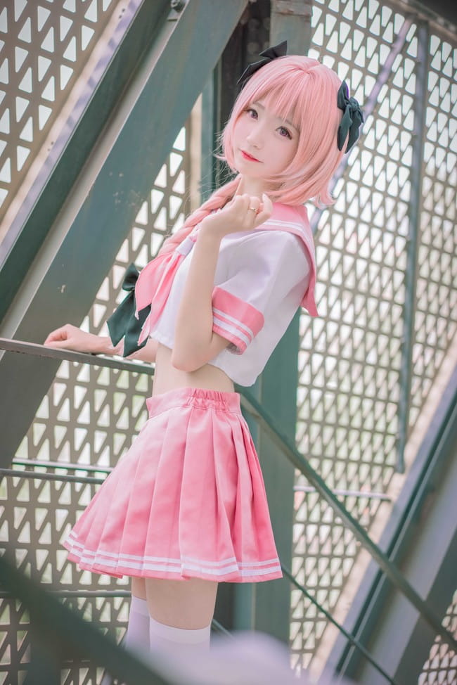 Fate/Apocrypha,阿斯托尔福,阿福cosplay,乌鸦坐飞机