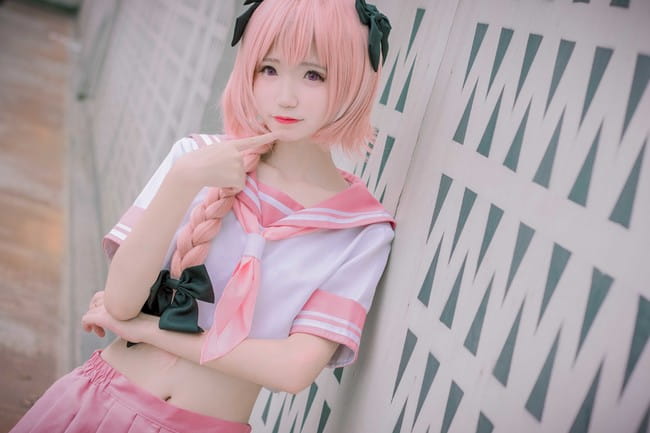 Fate/Apocrypha,阿斯托尔福,阿福cosplay,乌鸦坐飞机