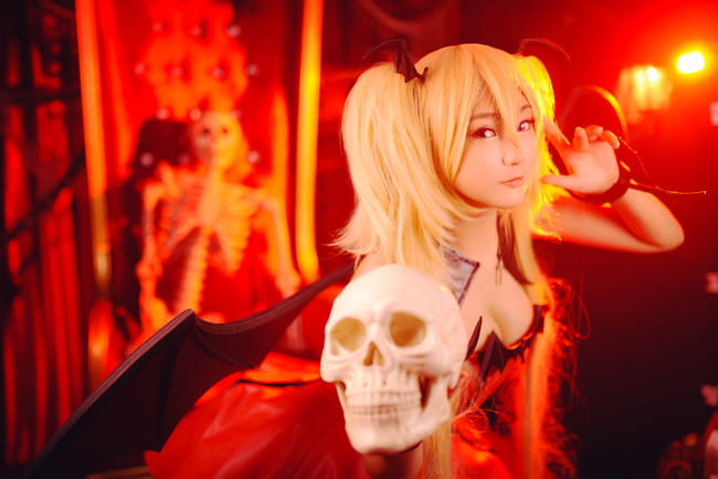 守护甜心,月咏歌呗,恶魔cosplay