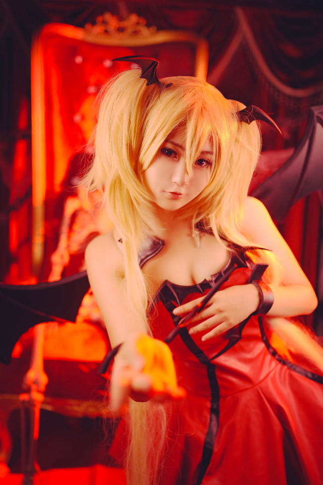 守护甜心,月咏歌呗,恶魔cosplay