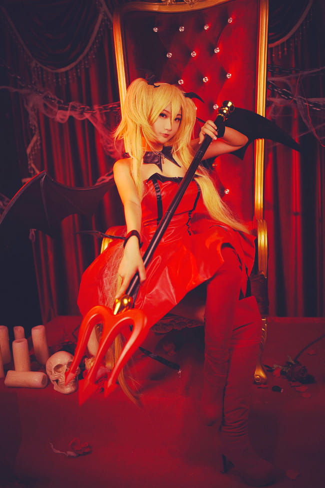 守护甜心,月咏歌呗,恶魔cosplay