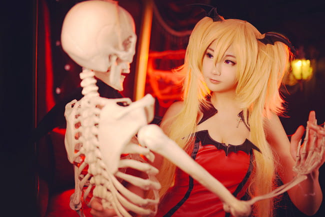 守护甜心,月咏歌呗,恶魔cosplay