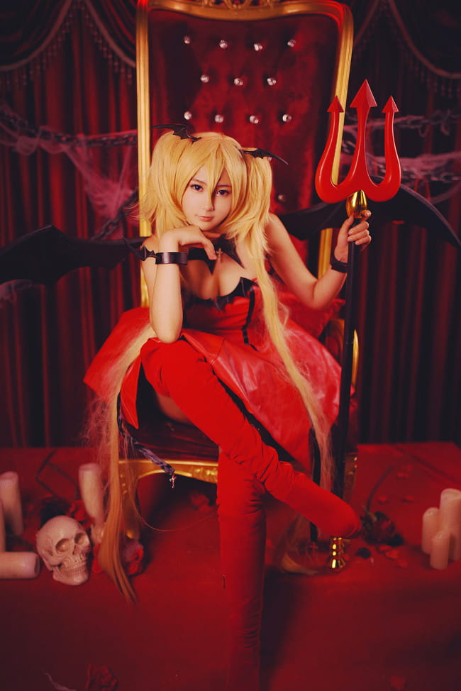 守护甜心,月咏歌呗,恶魔cosplay