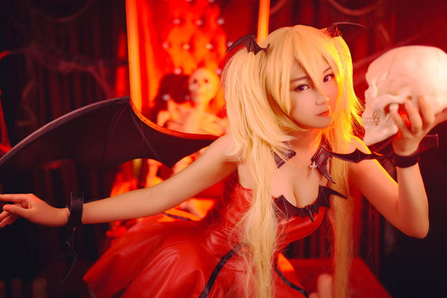 守护甜心,月咏歌呗,恶魔cosplay