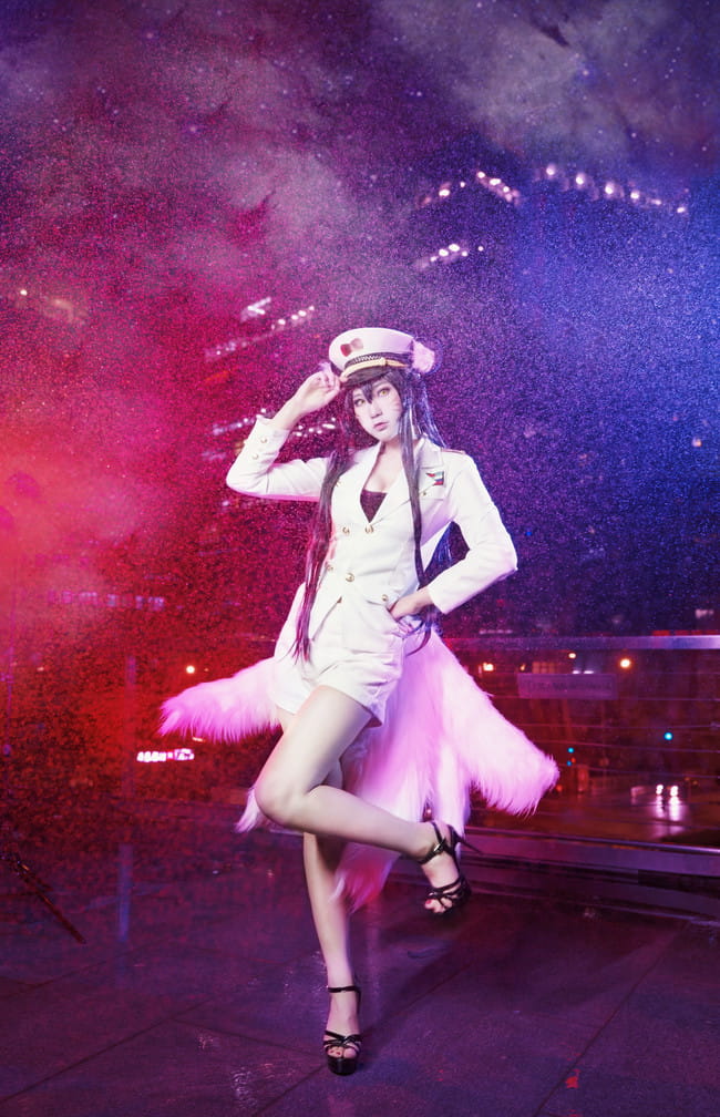 LOL,英雄联盟,阿狸cosplay,少女时代