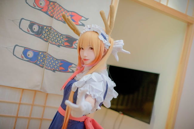 小林家的龙女仆,小林家的妹抖龙,托尔cosplay,cosplay图片