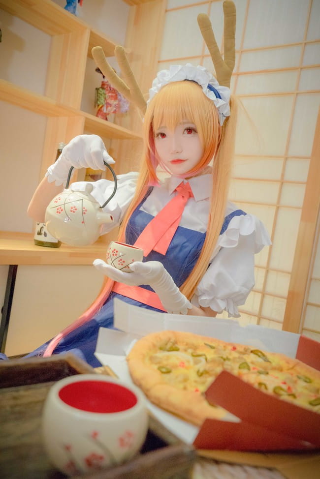 小林家的龙女仆,小林家的妹抖龙,托尔cosplay,cosplay图片