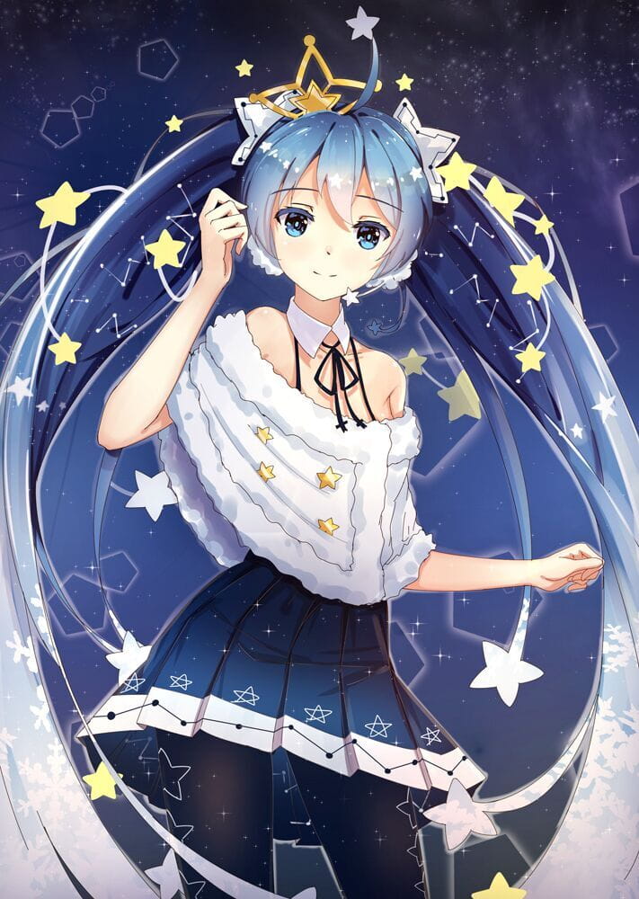 P站,美图,二次元,初音