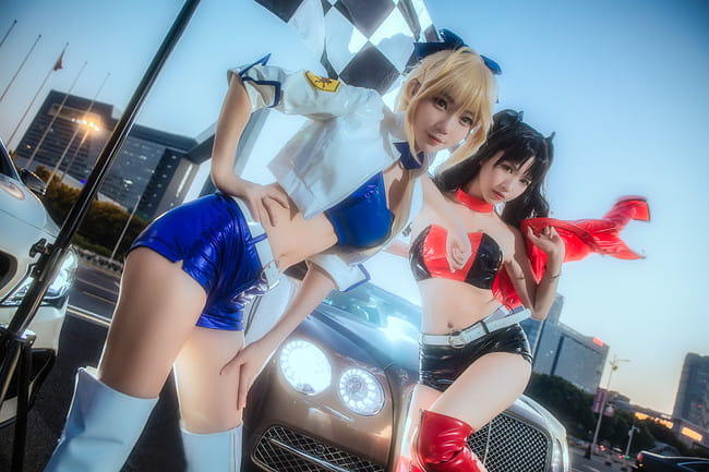 赛车娘cos,cosplay图片,fgo,