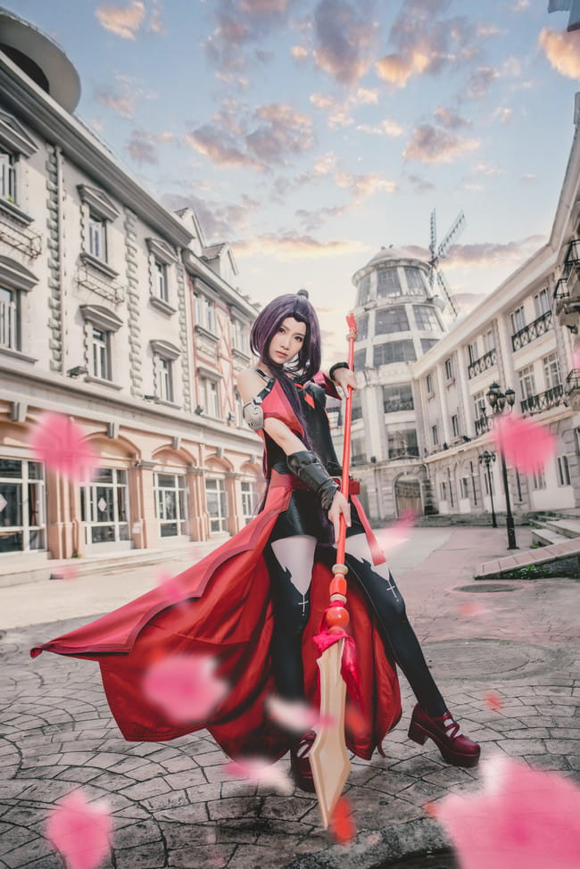 全职高手,寒烟柔,cosplay图片