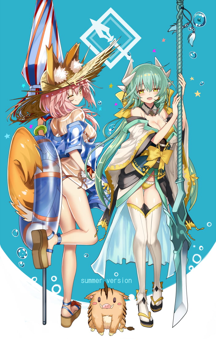 fgo.玉藻前,动漫萌图,下载