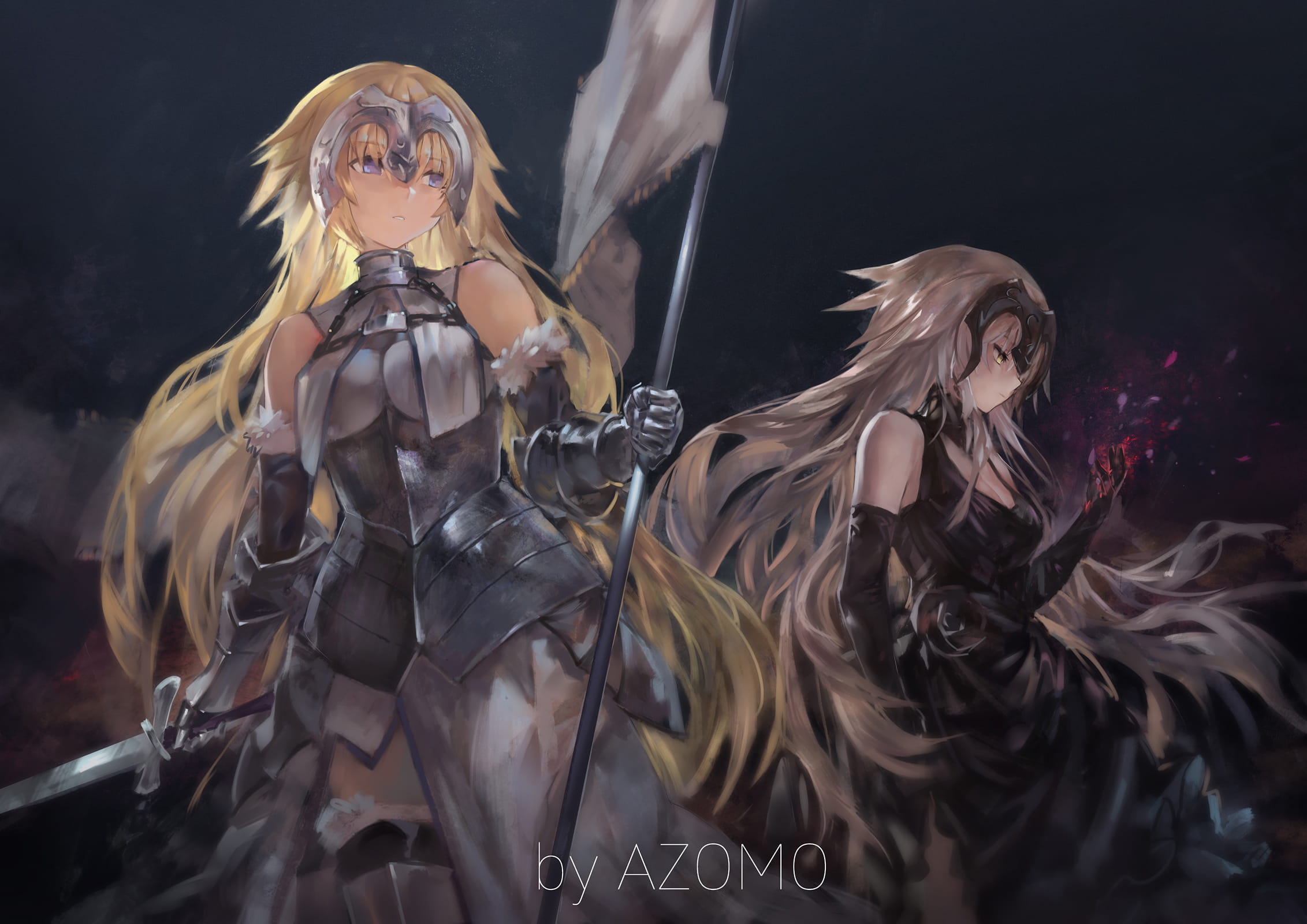 fgo,圣女贞德,萌图,下载