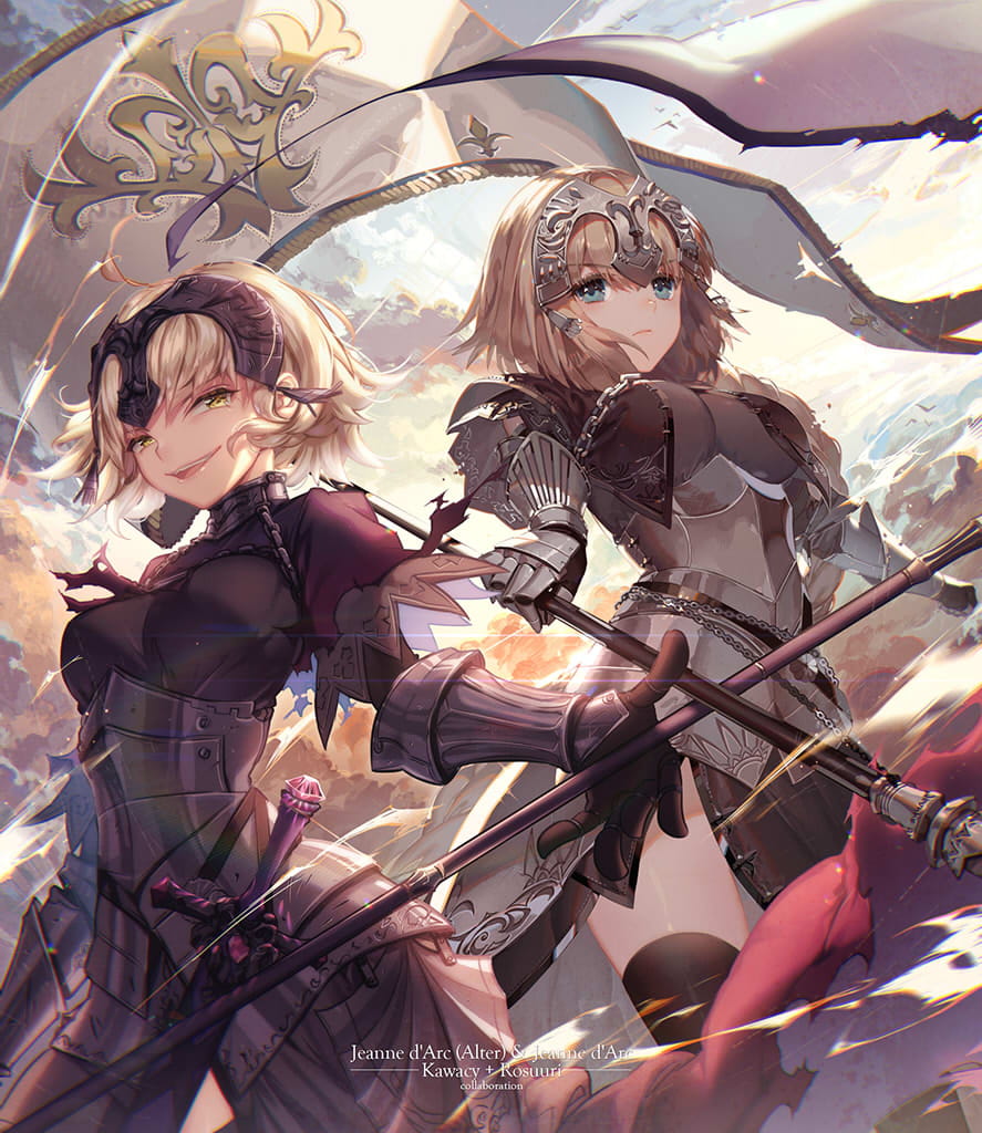 fgo,圣女贞德,萌图,下载