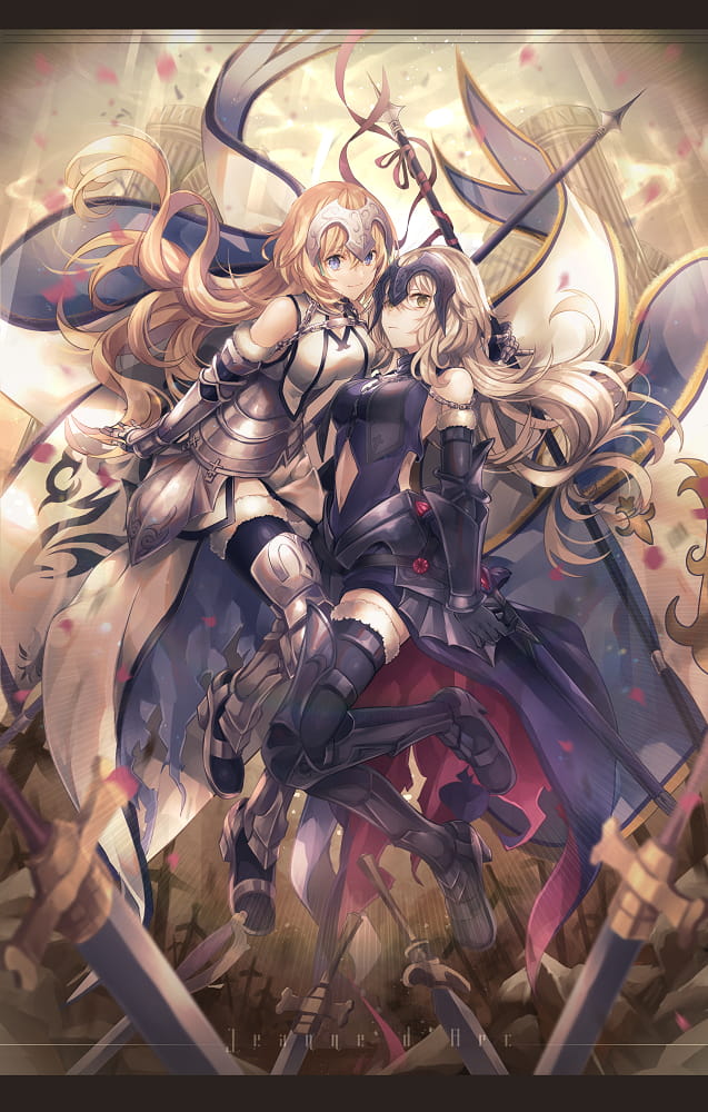 fgo,圣女贞德,萌图,下载