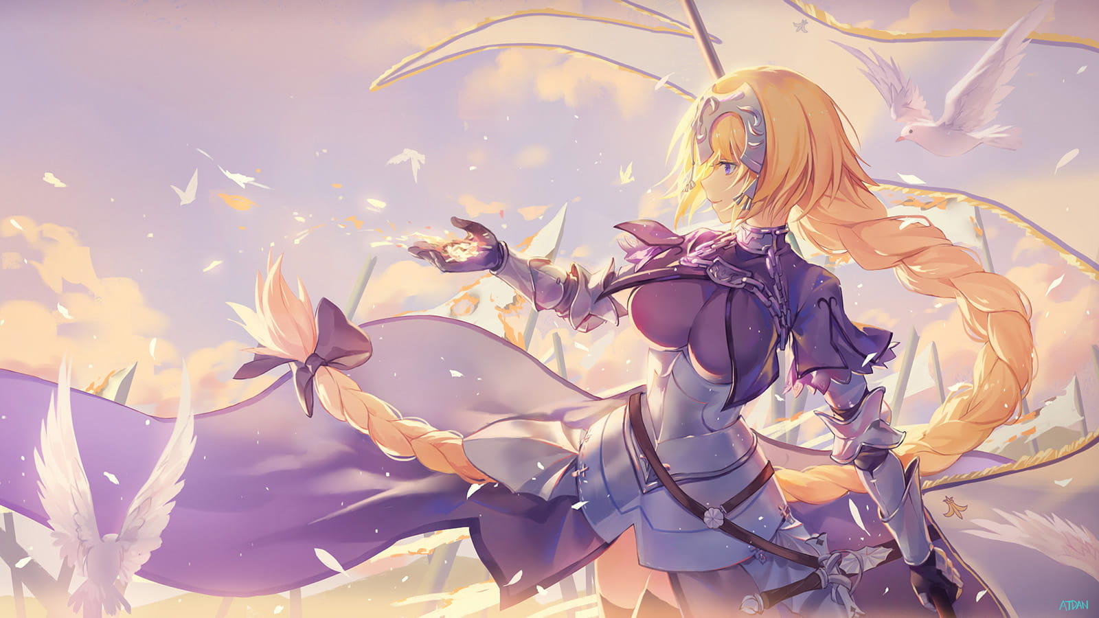 fgo,圣女贞德,萌图,下载