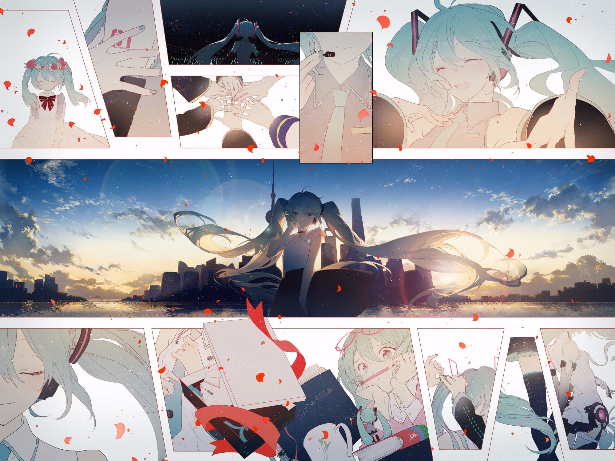 初音未来,VOCALOID,下载,手机壁纸